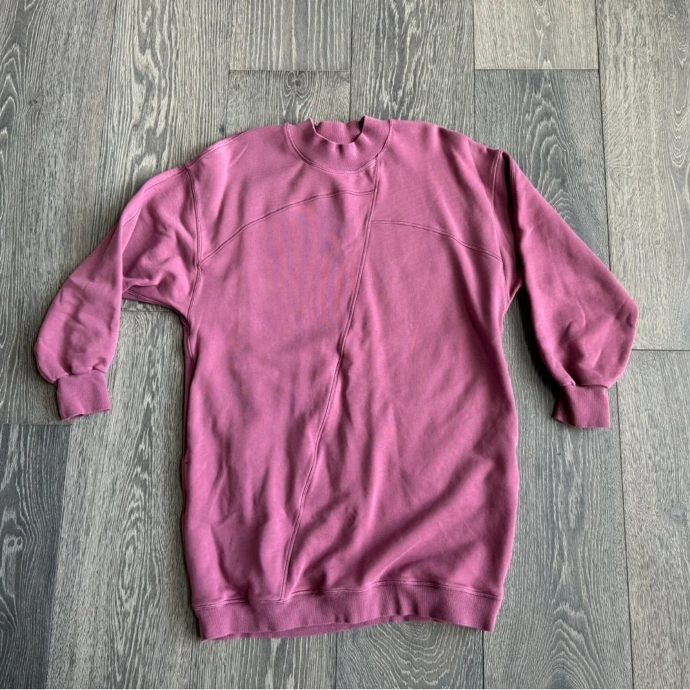 Lululemon Broken Beats Sweater Dress in Plumful Size Medium